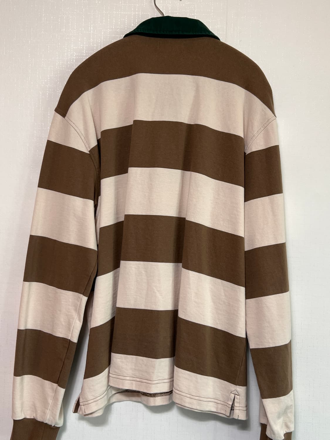 스투시 럭비티 L / 카라티 스트라이프 롱슬리브 스웻 상품이미지2