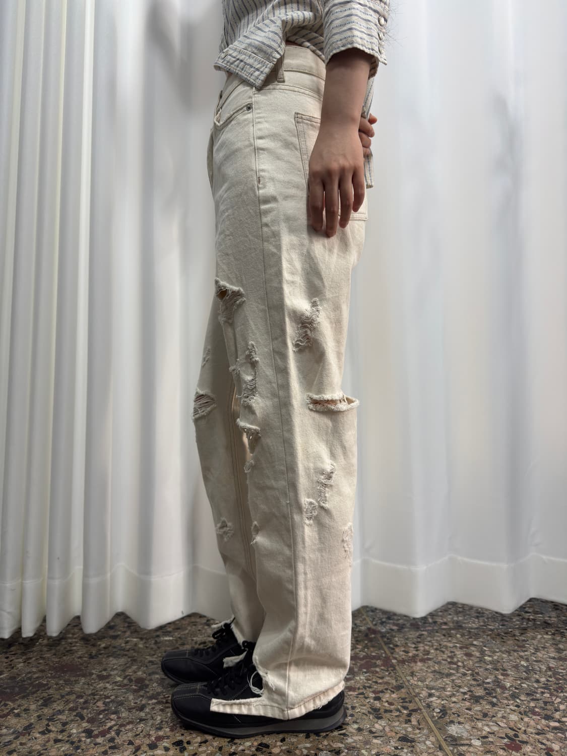 w.w.g damage detail pants 상품이미지3