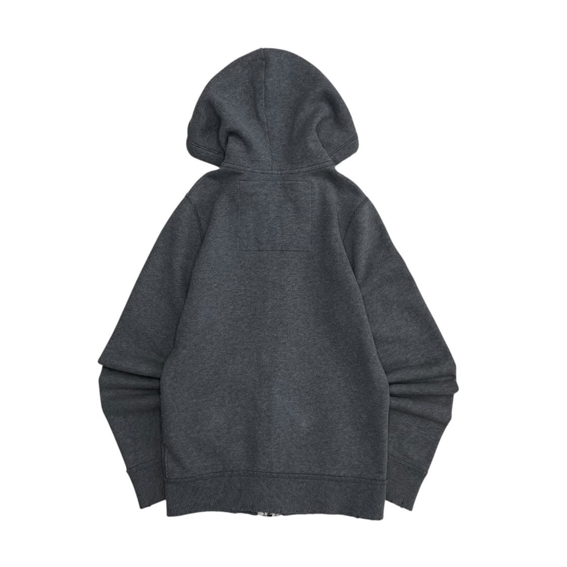 아베크롬비 센터로고 그레이 후드집업 S 상품이미지4