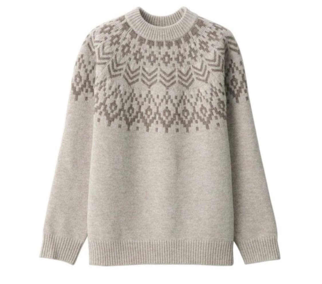 무인양품 노르딕 스웨터 / 모리걸 할모리 상품이미지8