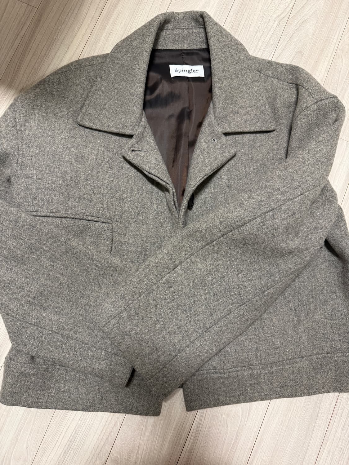 에핑글러 Épingler short coat - dusty sand 상품이미지5