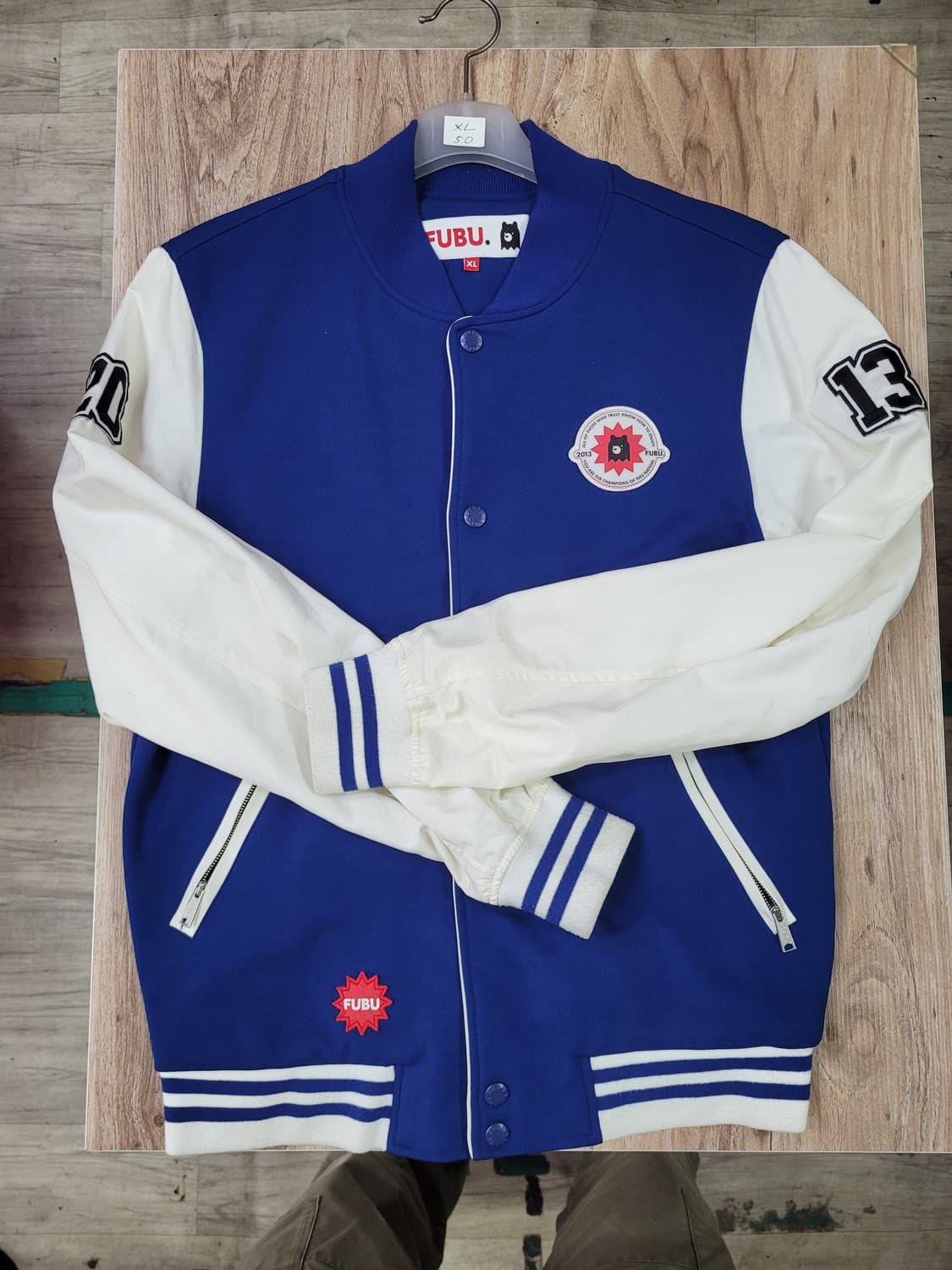 FUBU 푸부 바시티 점퍼 상품이미지1