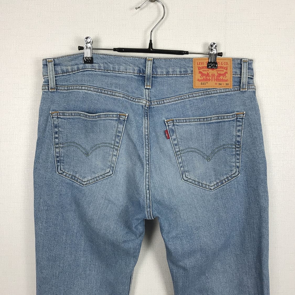 리바이스 Levi's 511 슬림핏 데님 청바지 남성34 상품이미지5