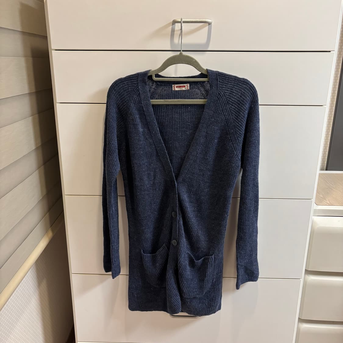 McGregor 린넨 100% 네이비 가디건 상품이미지1