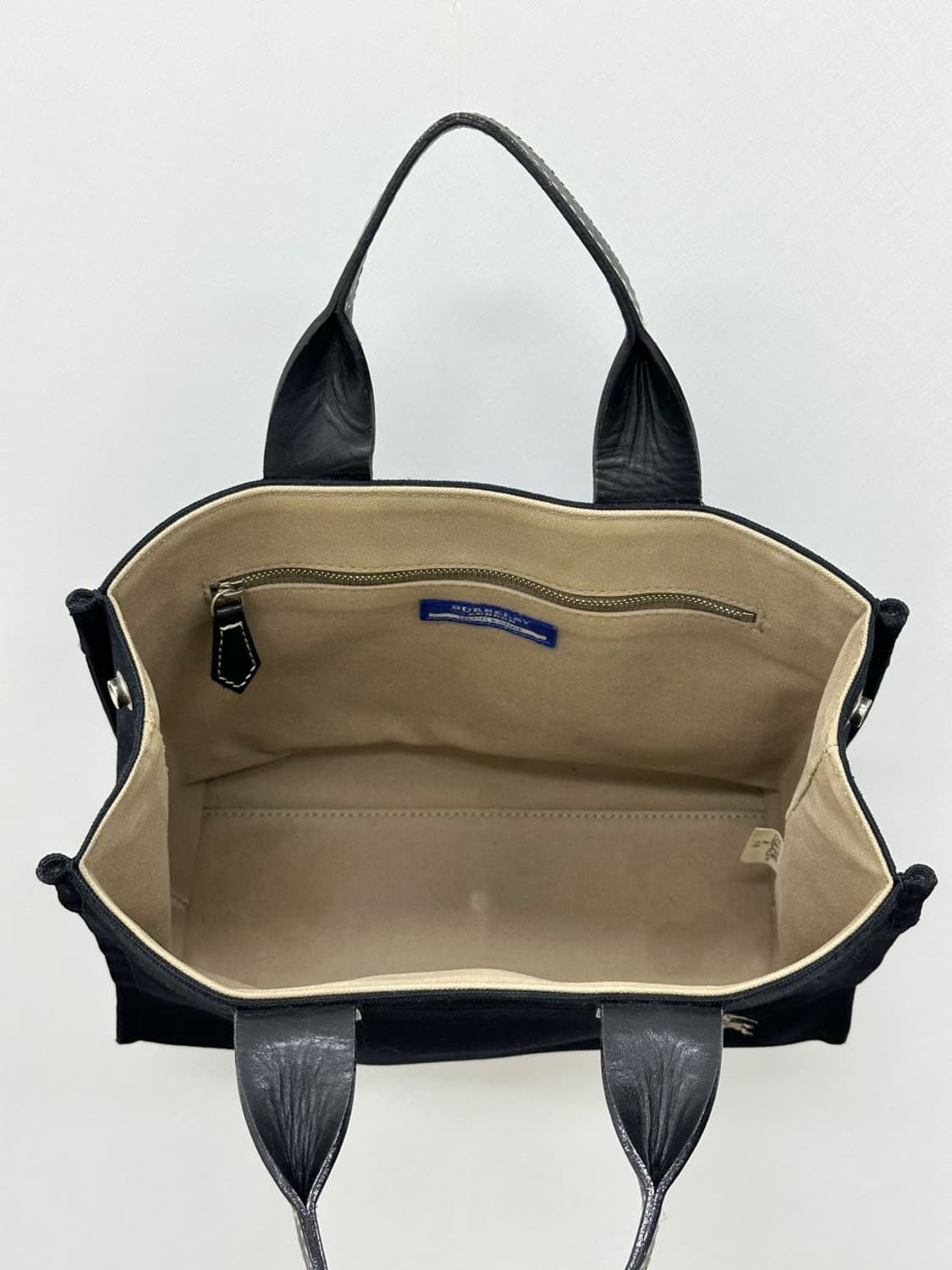 burberry / 버버리 블랙 패브릭 토트백  상품이미지9