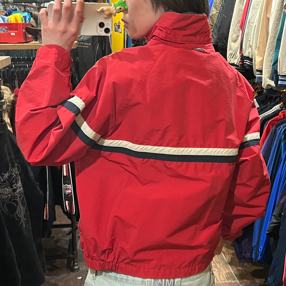 [HI] 노티카 바람막이 레드 상품이미지5