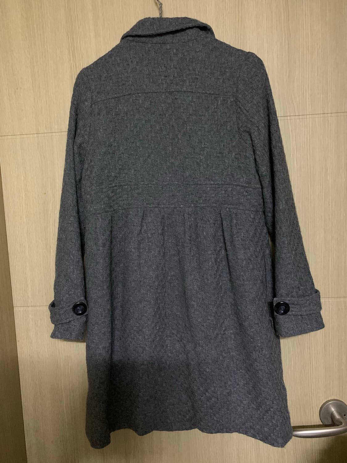 Shirring mid coat 상품이미지2