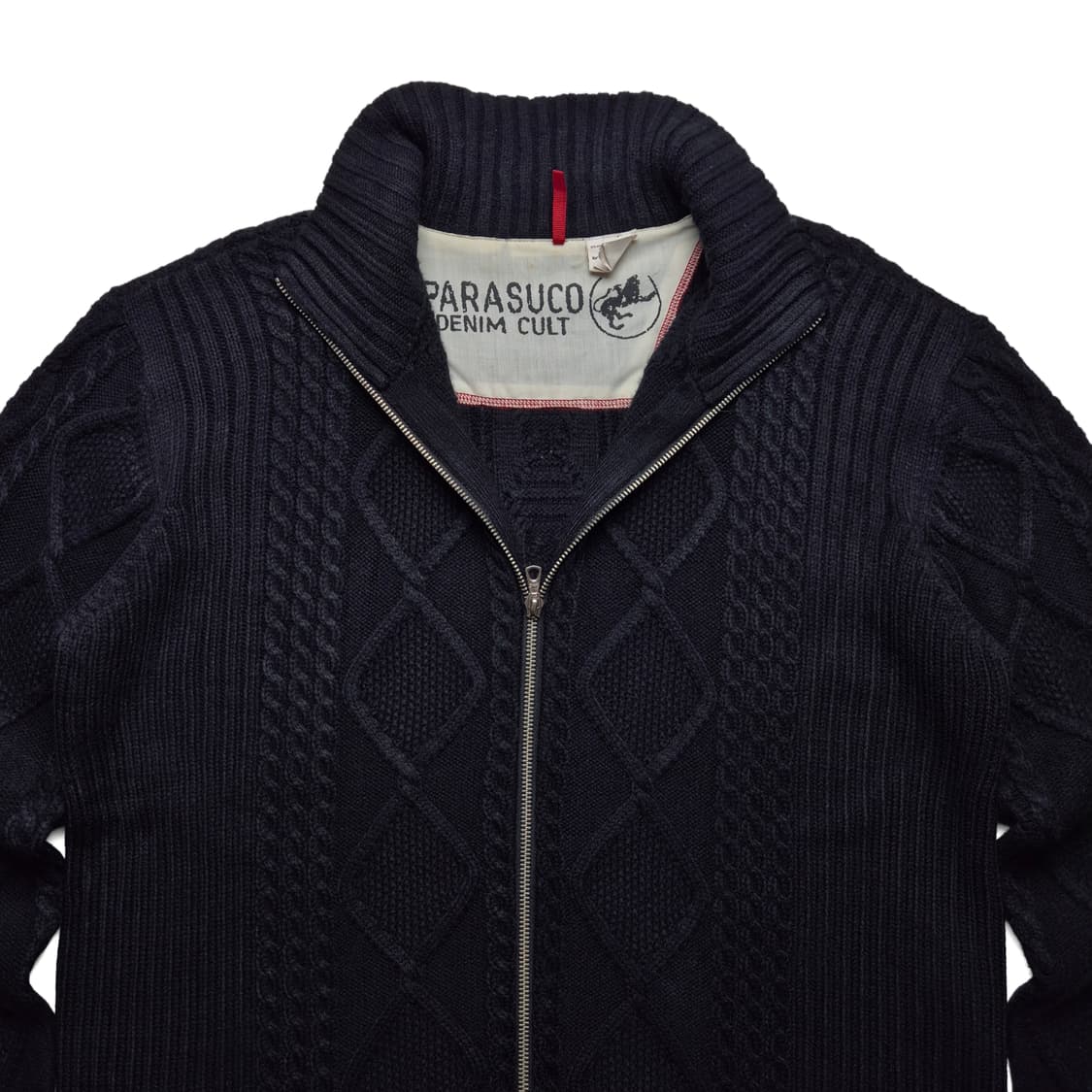 [XL] 파라수코 케이블 니트집업 상품이미지2