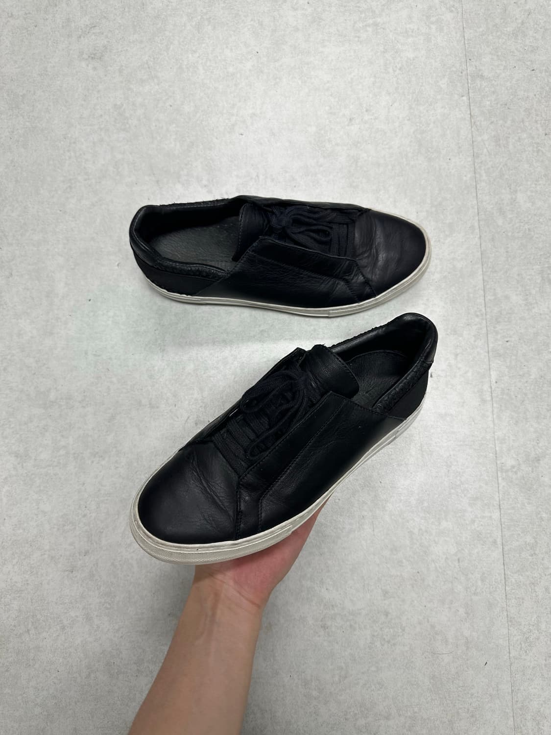 헬무트랭 레더 트레이너 스니커즈 상품이미지2