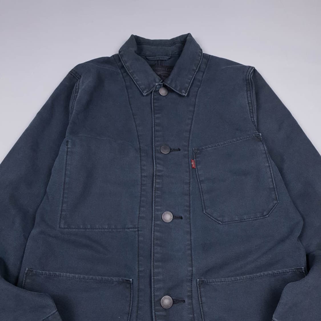 리바이스 피그먼트 그린블랙 쓰레포켓 데님 초어자켓 SI 상품이미지2