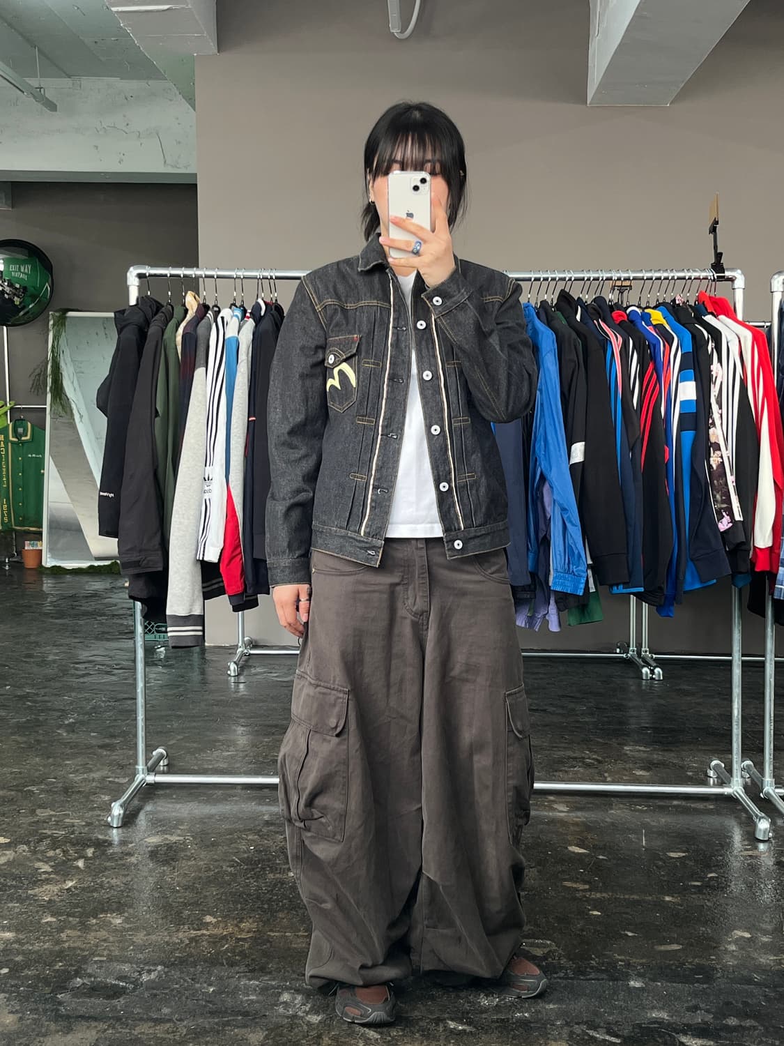 EVISU 트러커 데님 자켓  상품이미지3