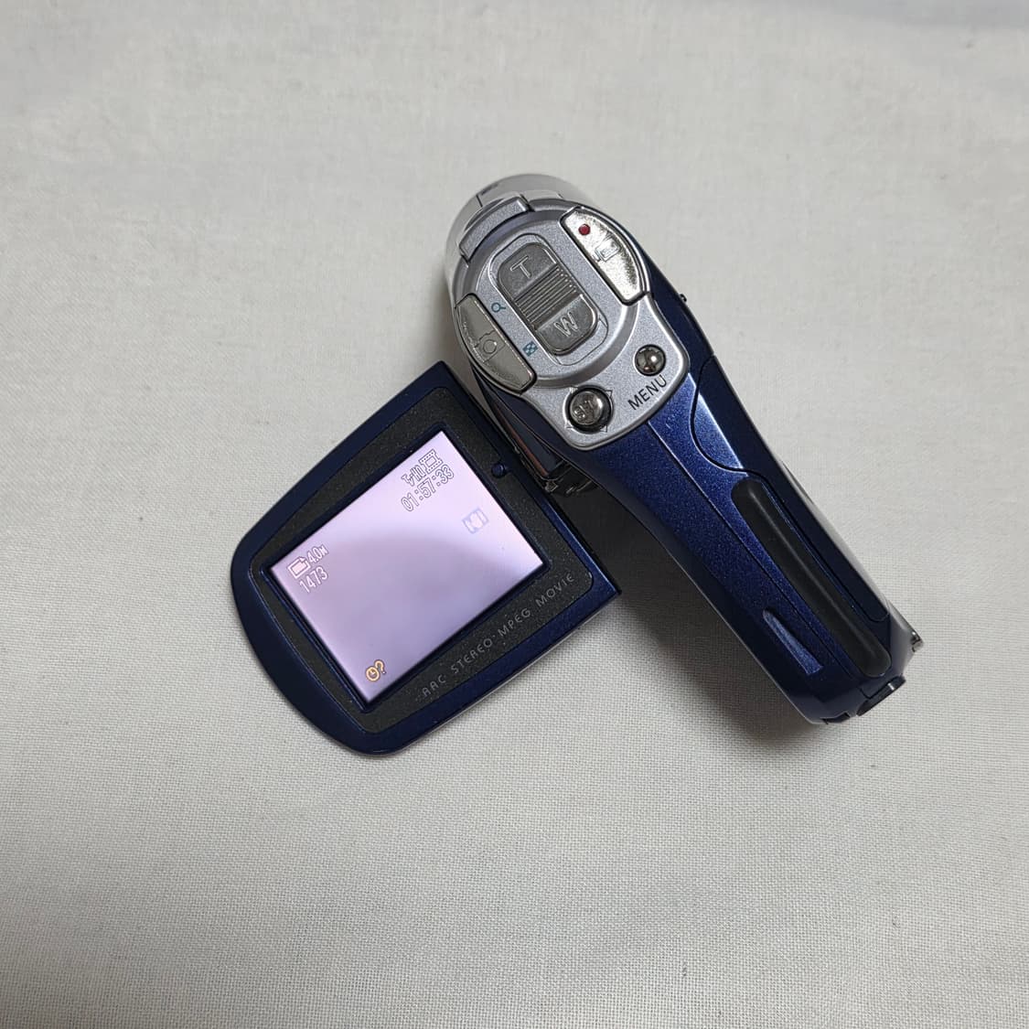 산요작티C4/풀셋/미품/블루 상품이미지3