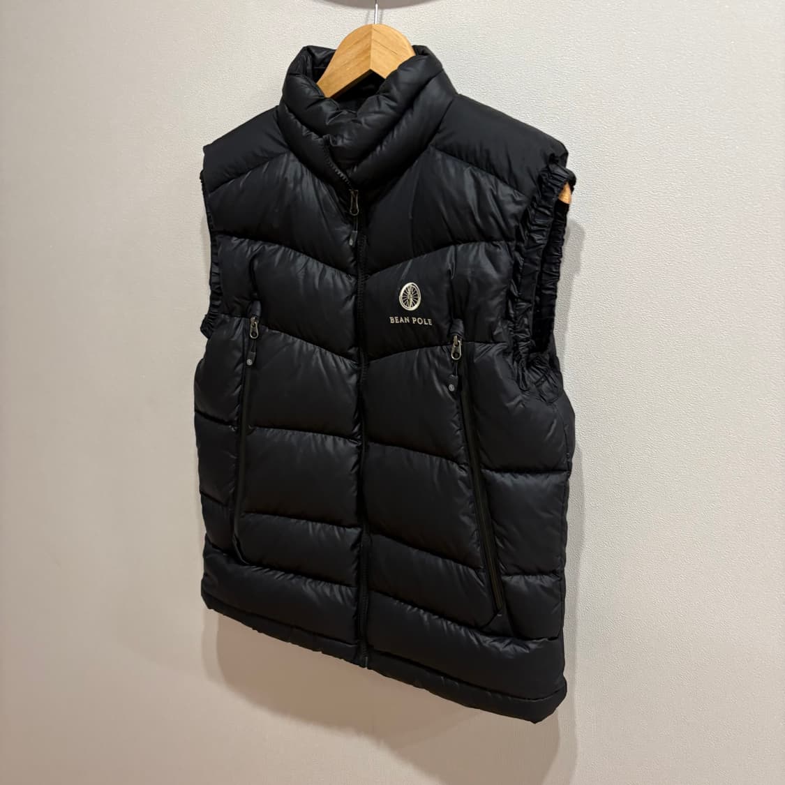 빈폴 아웃도어 구스다운 패딩 조끼 블랙 90~95 상품이미지4