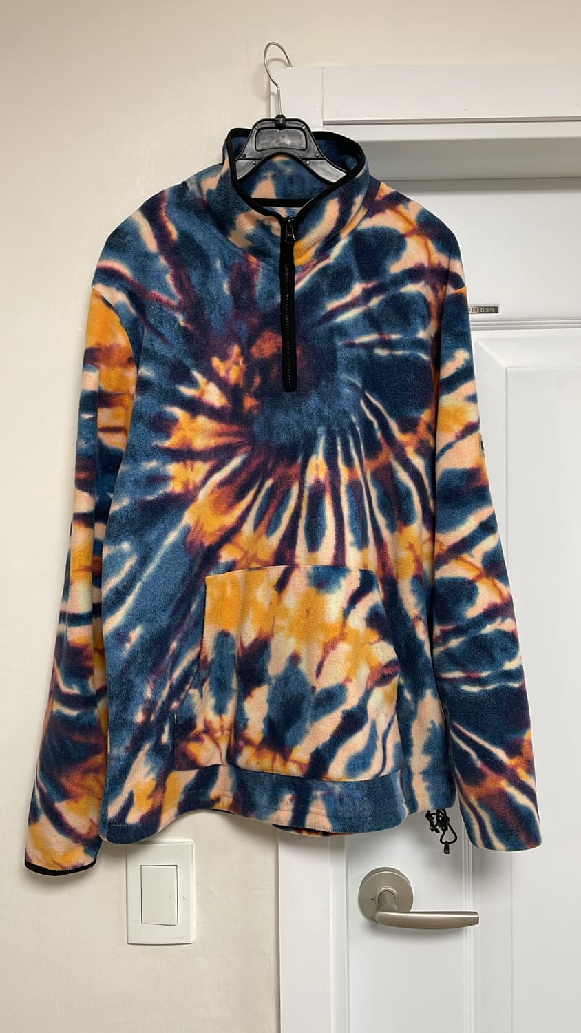 스튜시 타이다이 플리스 집업 상품이미지1