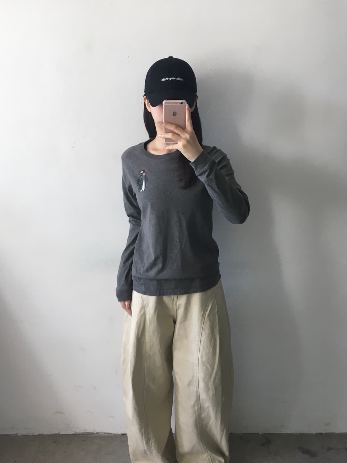 노스페이스 빅로고 롱슬리브 상품이미지2