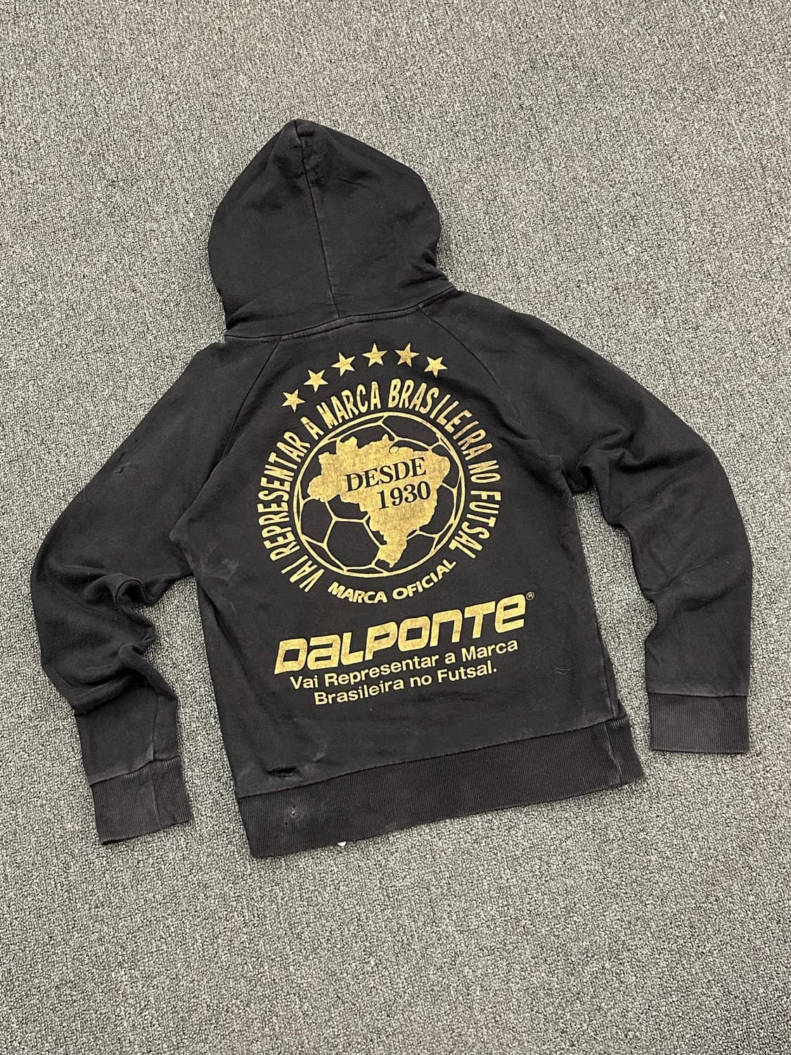 S)Dalponte 빈티지 브라질 풋살팀 후디 상품이미지4