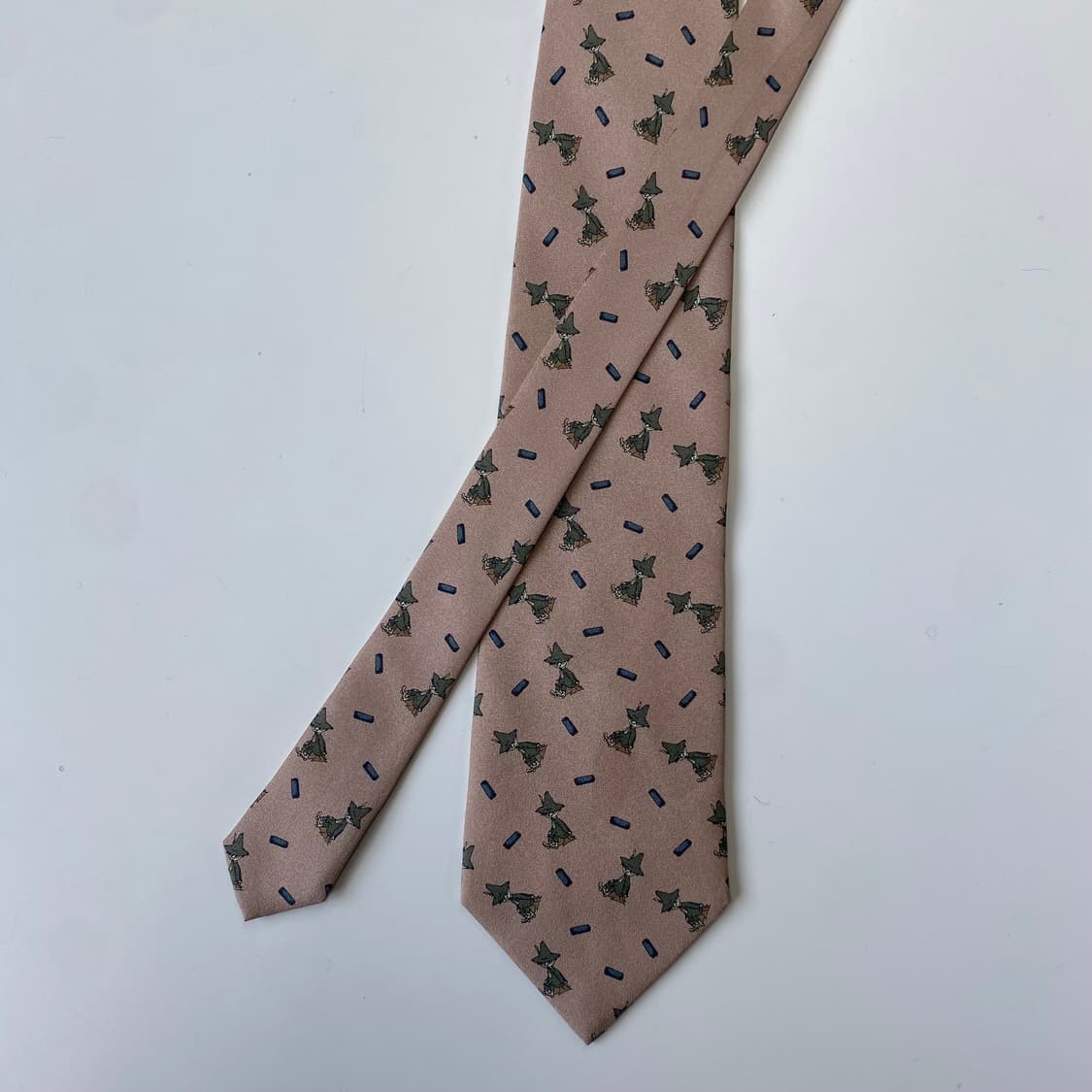 moomin무민 캐릭터 실크넥타이 상품이미지1