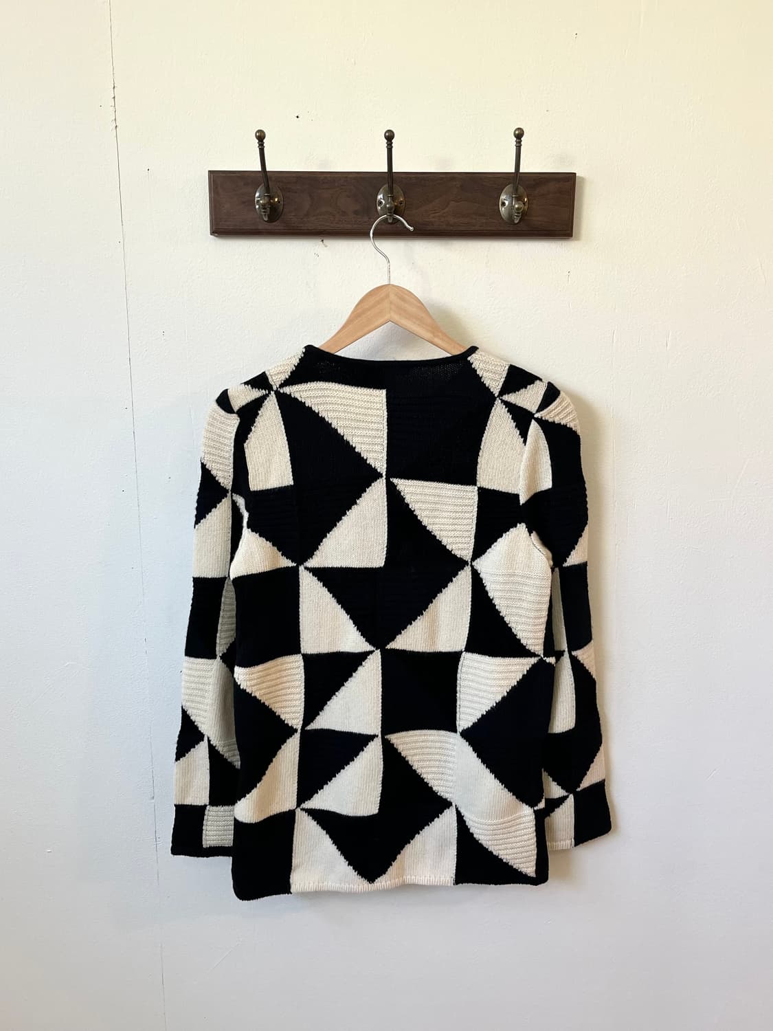 실바토레 페라가모 체스 캐시미어 스웨터 상품이미지3