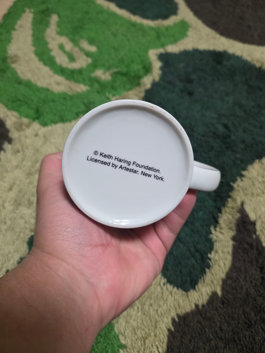 [OS] 베이프 X 키스해링 1ST 황계 머그컵 상품이미지2