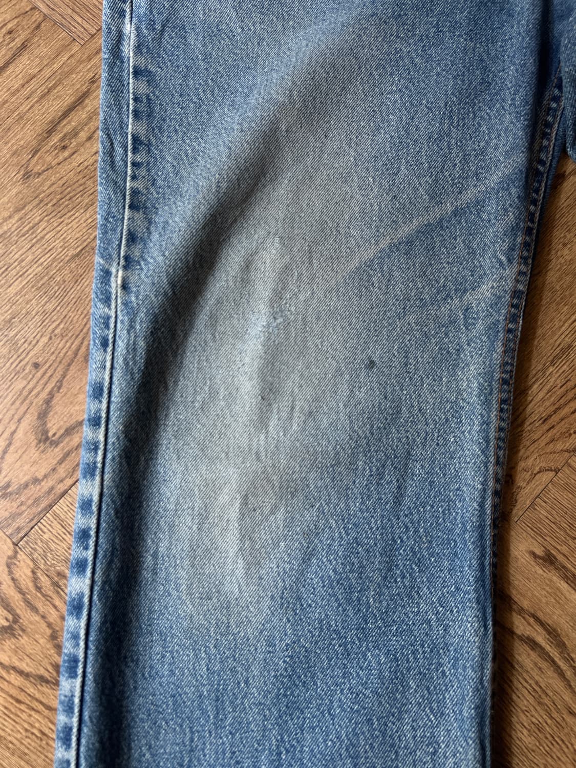 [40]00s 리바이스 517 Made in USA 디스트로이드 데님팬츠 상품이미지4