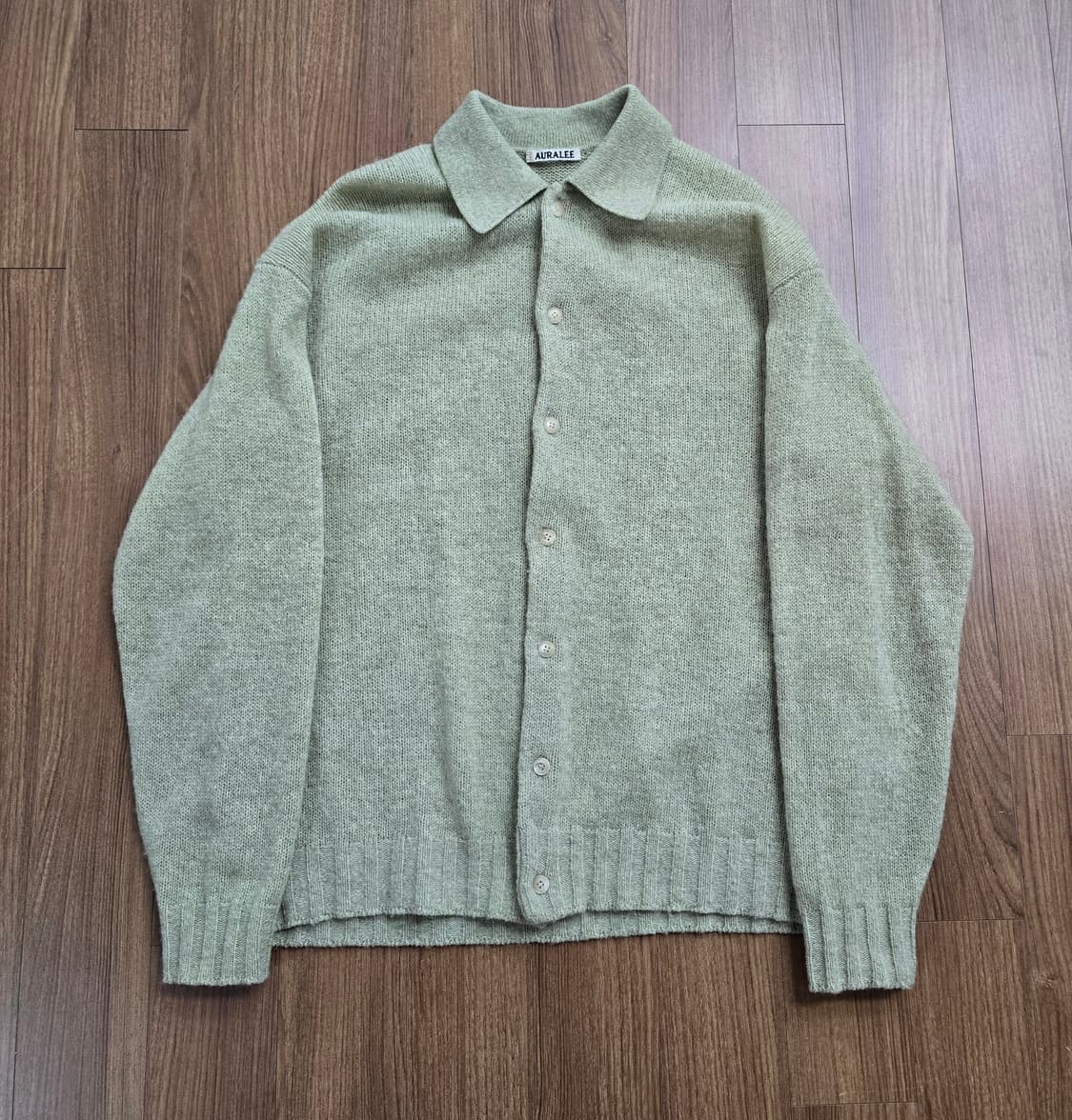 (4) 오라리 울 캐시미어 니트 가디건 상품이미지1