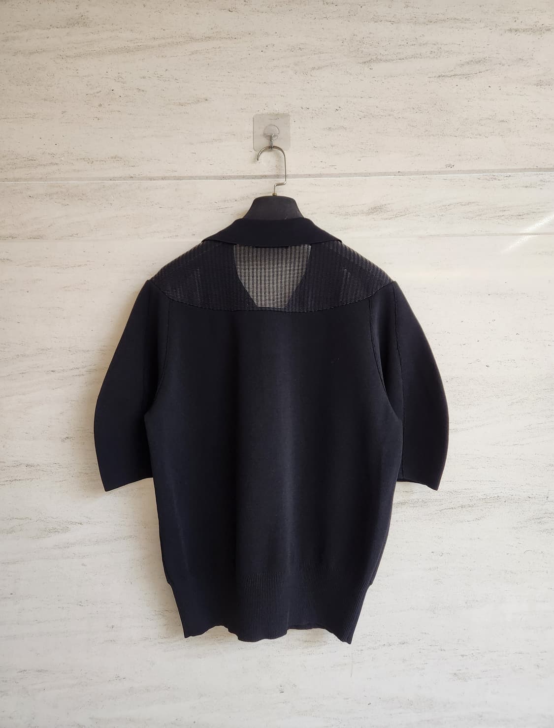 시스템 시스루 블록 니트 탑 프리사이즈 상품이미지8