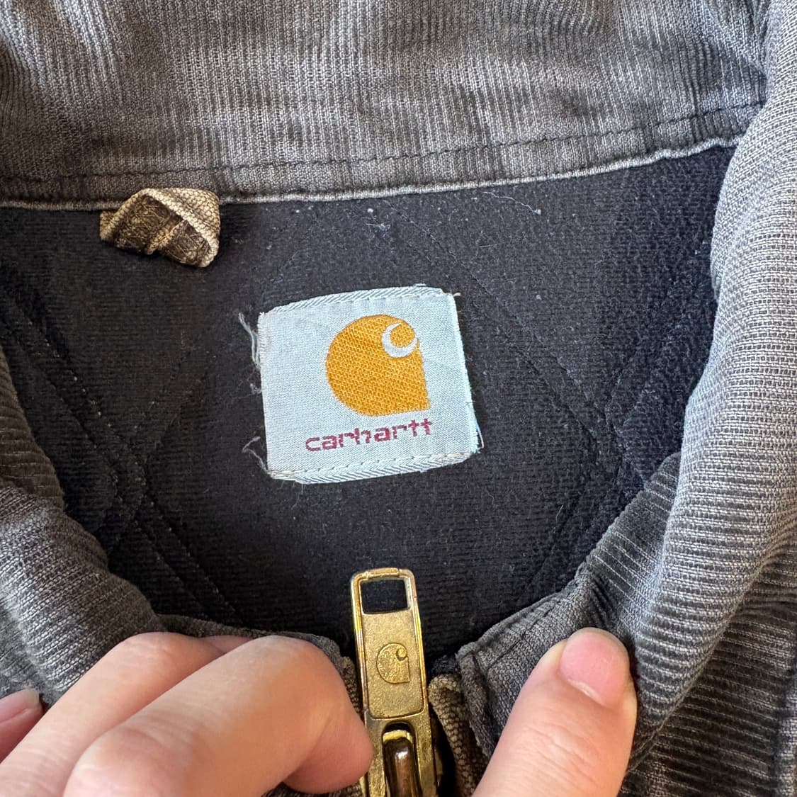 칼하트 정품 브라운 산타페 자켓 상품이미지6