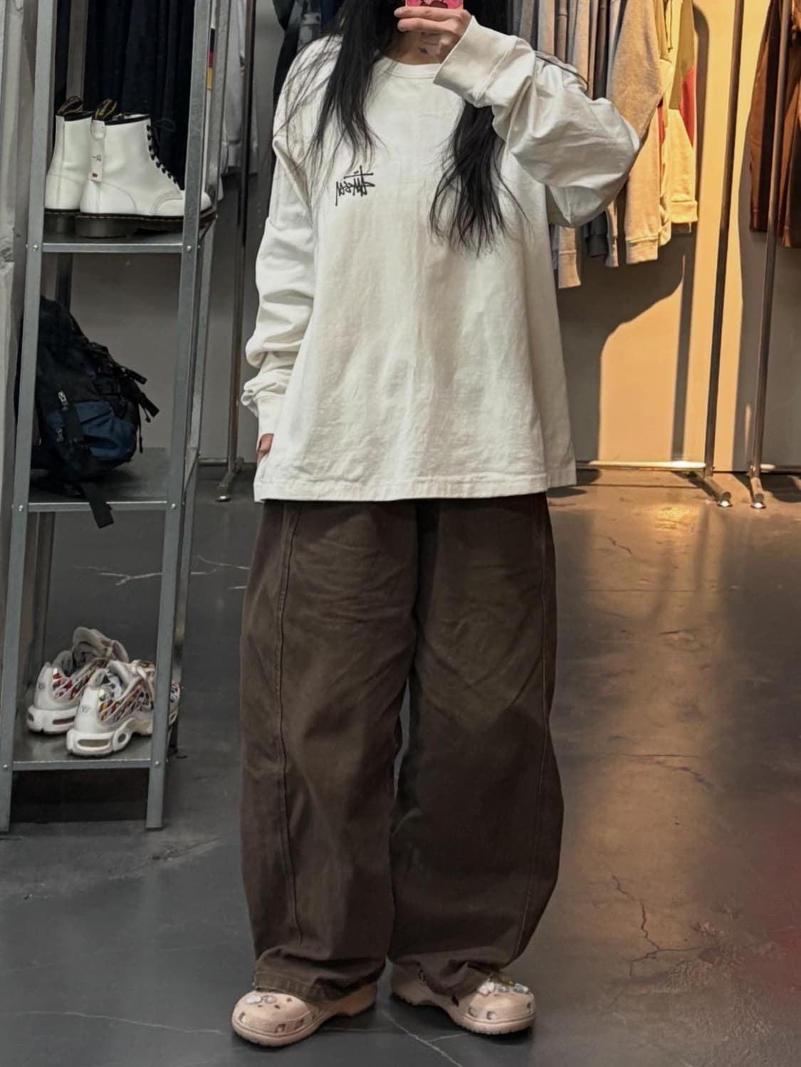 스투시 베이직로고 롱슬리브 A3251 상품이미지1