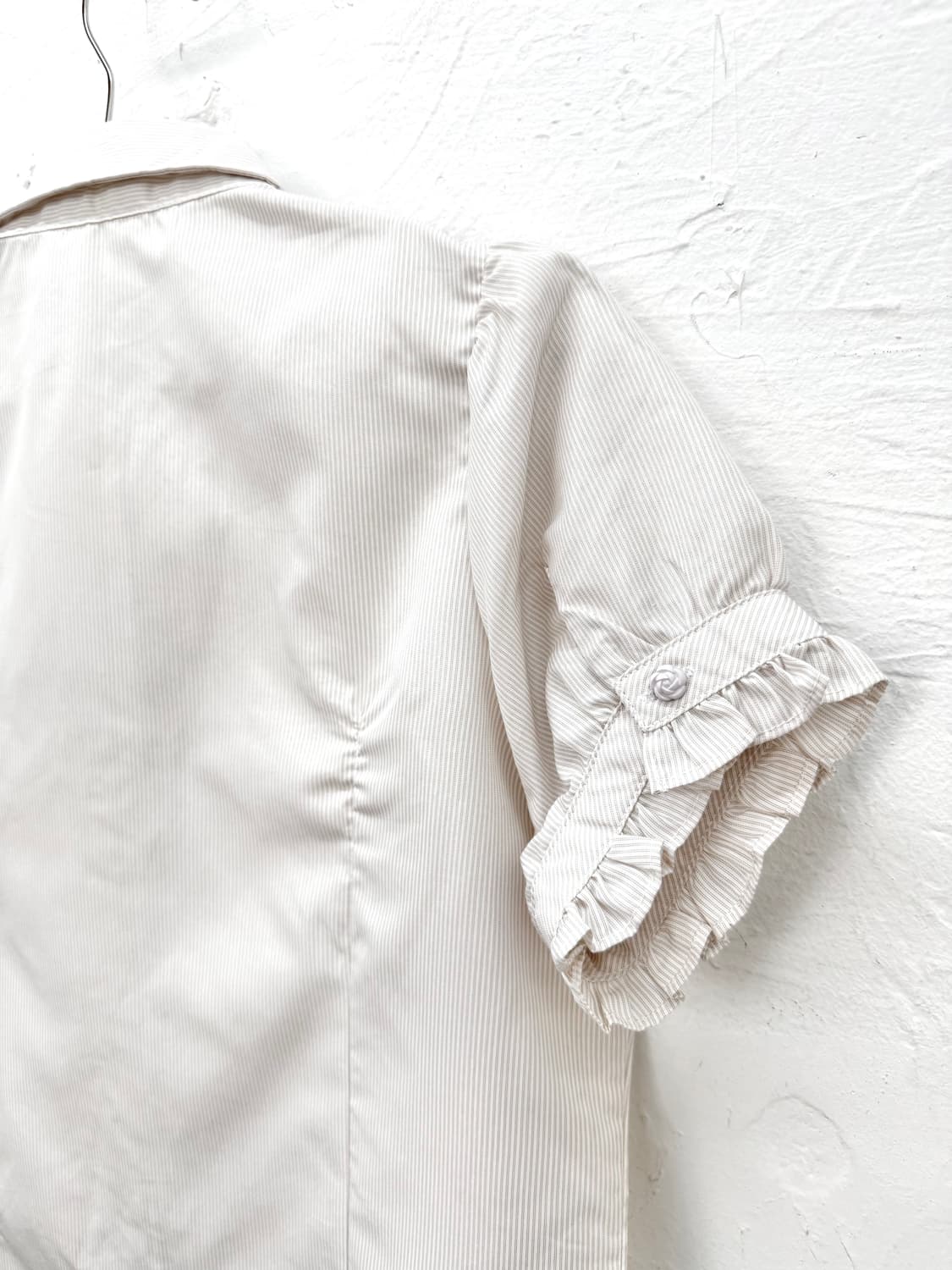 blue rogue 피터팬 카라 프릴 블라우스 상품이미지5