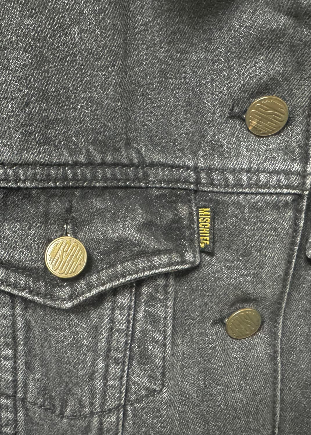 미스치프 흑청 트러커 M 상품이미지3