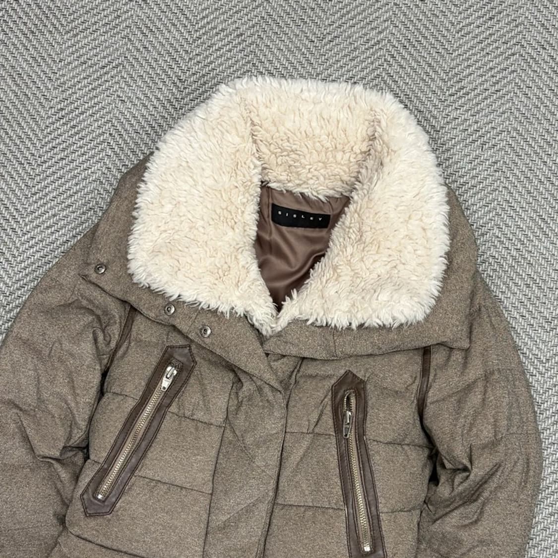 시슬리 셰르파 패디드 자켓 v1302 상품이미지3