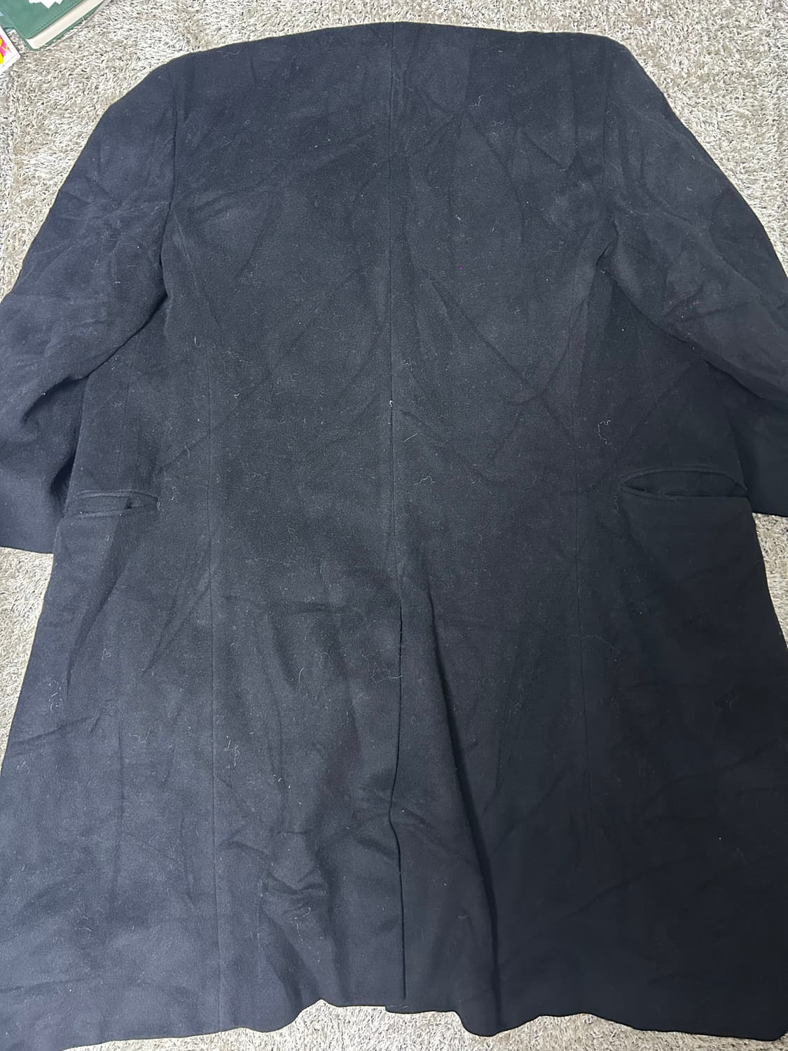 이태리제 HILTON 캐시미어 더블코트 사이즈 105~110 상품이미지7