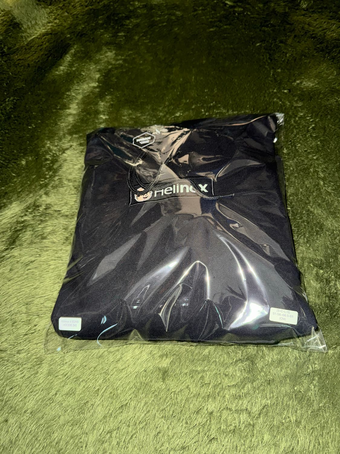 [M] 헬리녹스 X 빠더너스 박스 로고 후디 후드티 블랙 상품이미지10