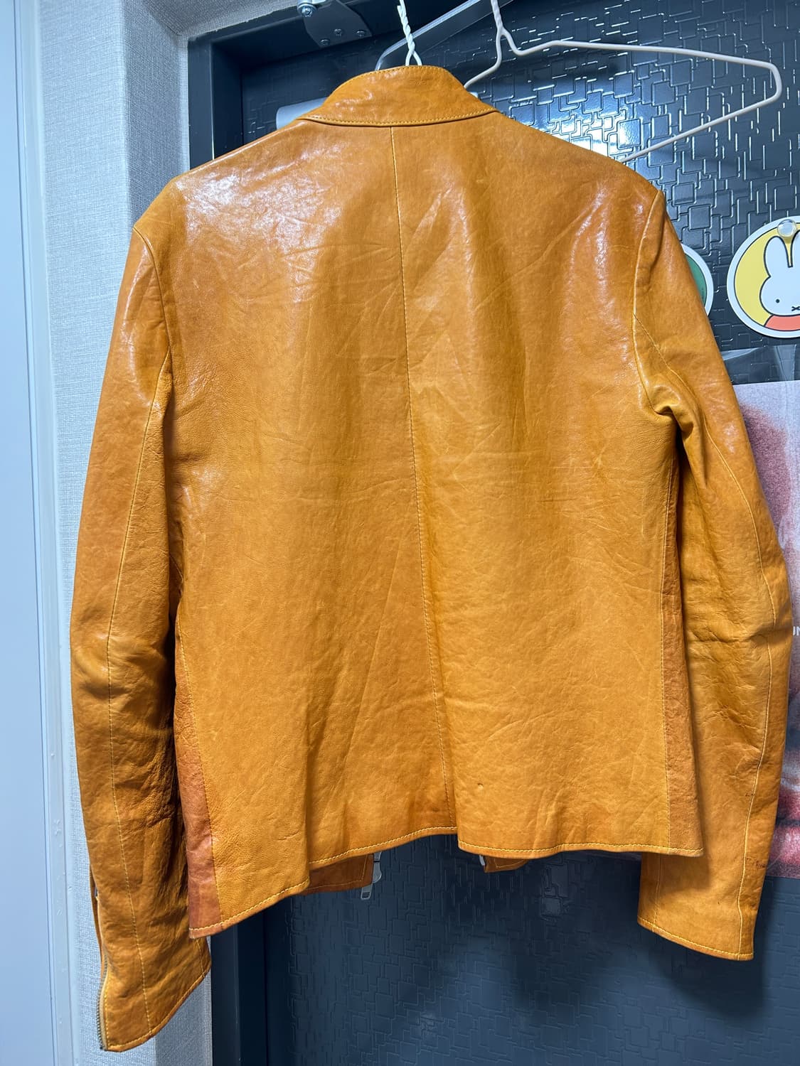 (여성) 빈티지 레더 자켓 상품이미지3