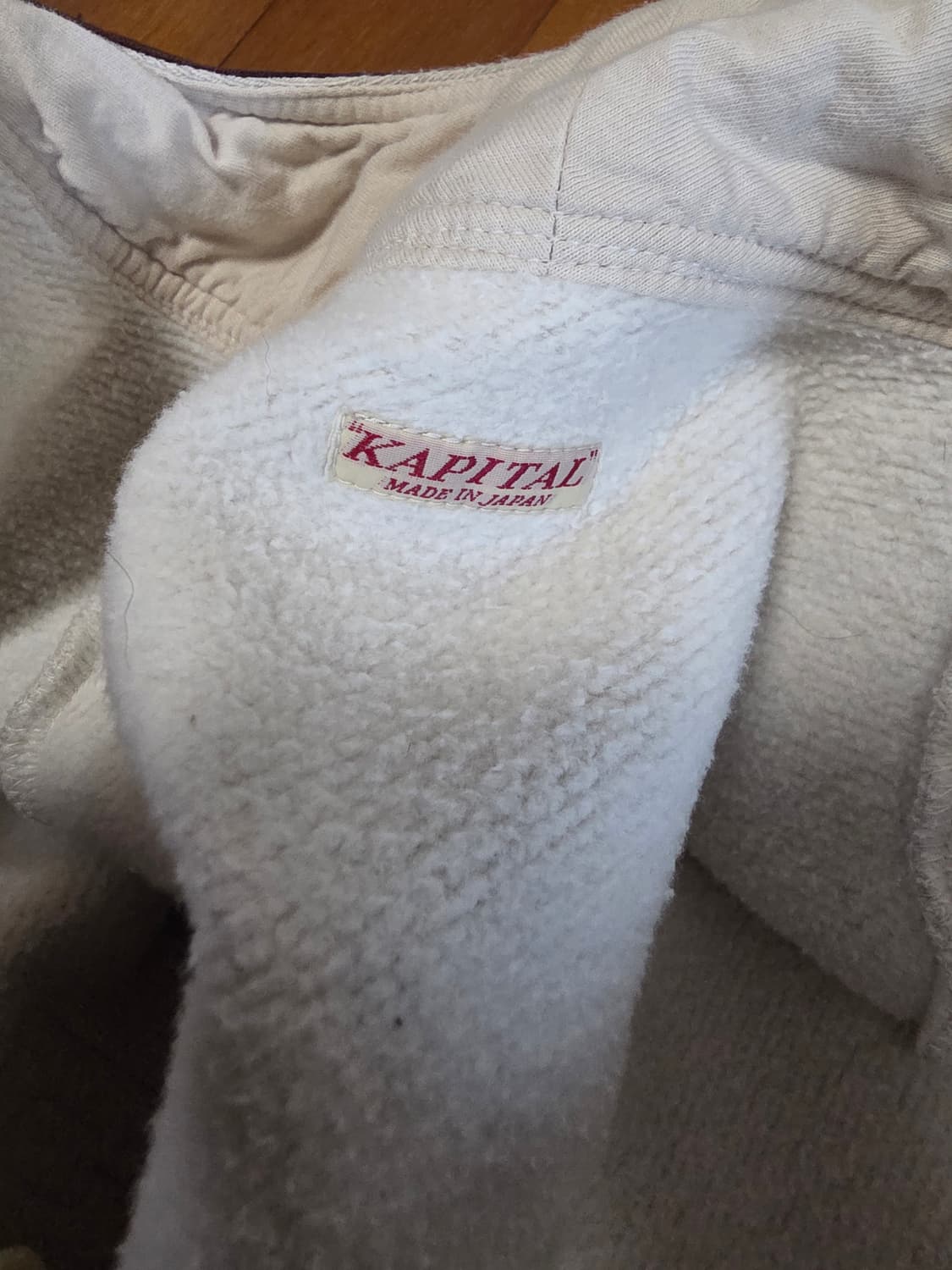캐피탈 헨리 베이스볼 스웻셔츠 사이즈 2 상품이미지3