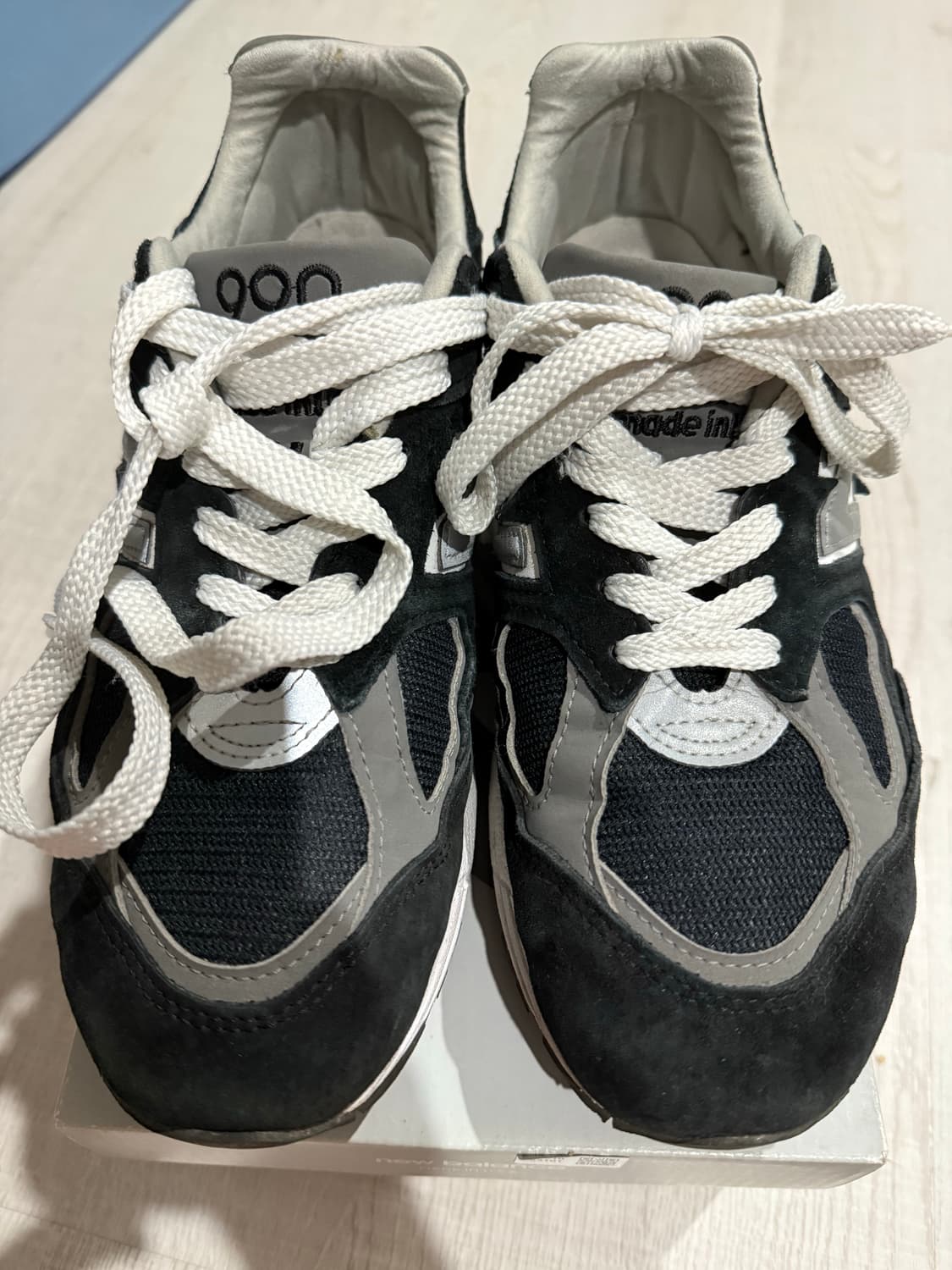 [260]뉴발란스 990v2 BK 블랙 상품이미지1