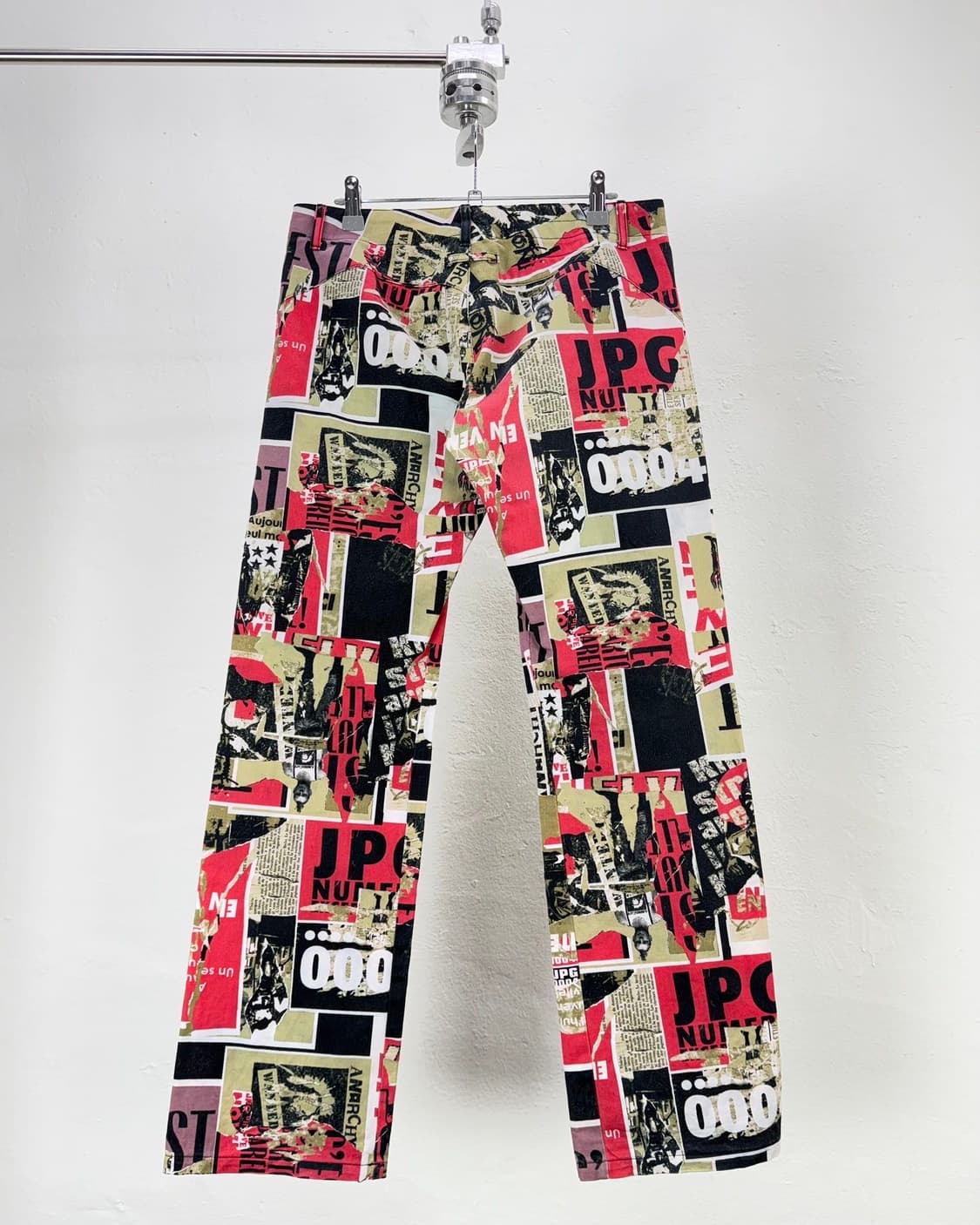 장폴고티에 00s 아카이브 펑크 아나키 팬츠 상품이미지6