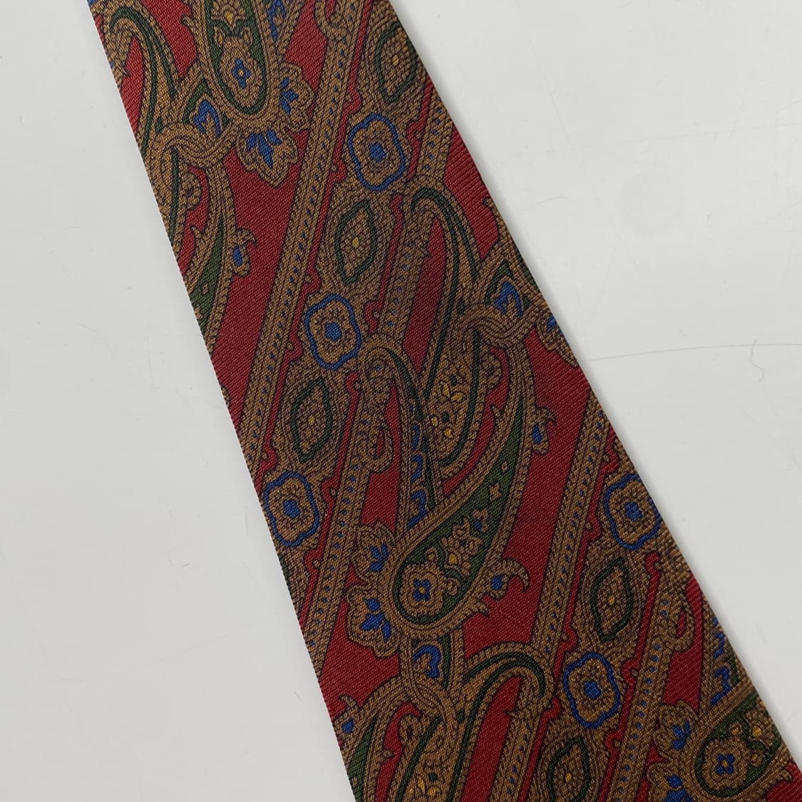 입생로랑(YSL) 페이즐리 명품 정품 넥타이 상품이미지9