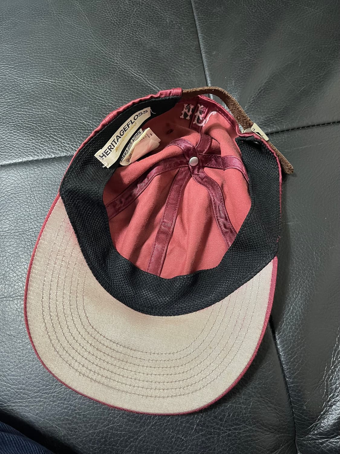 헤리티지플로스 새틴캡 버건디 상품이미지5