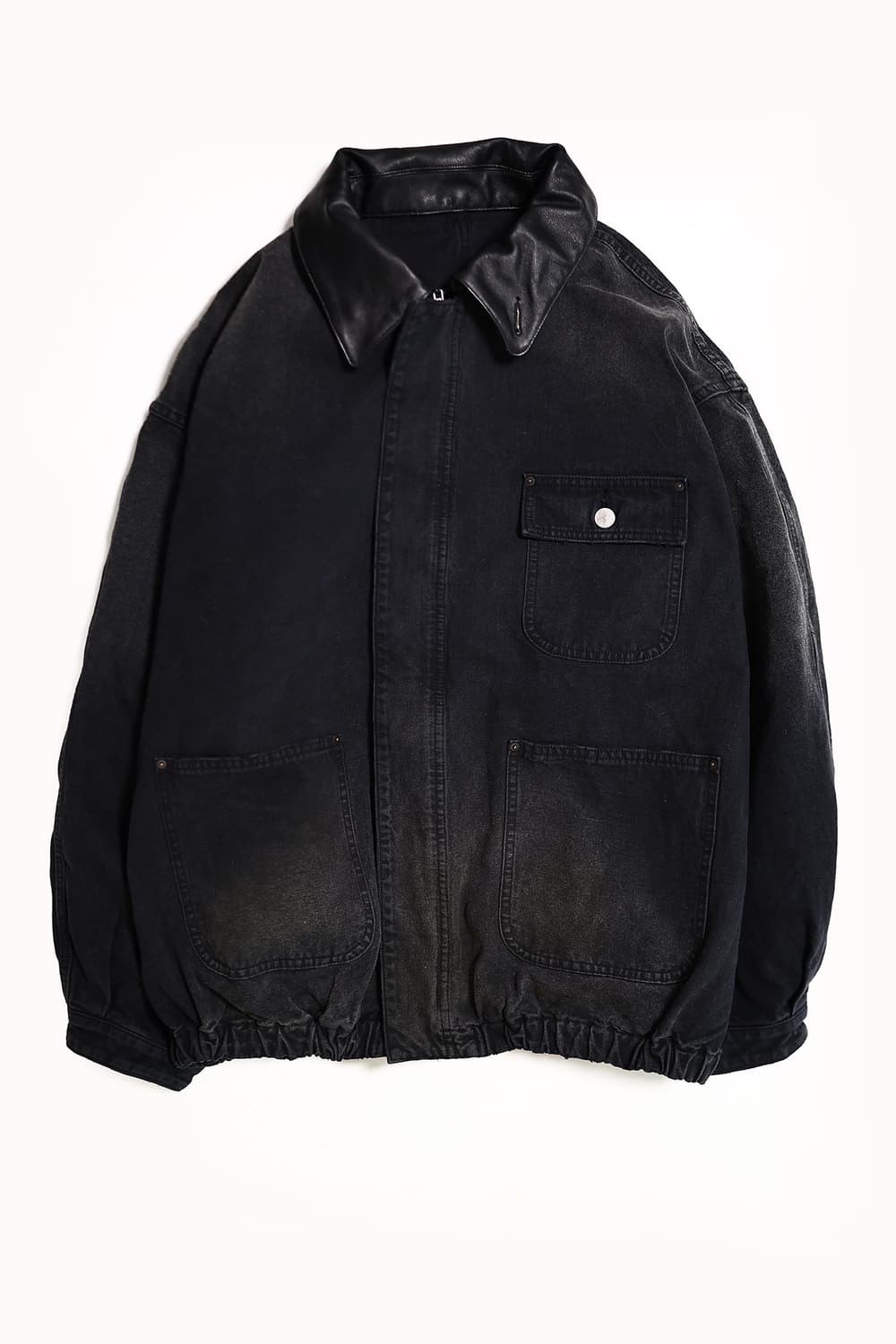 (S)26ss Ssstein 슈타인 설퍼 다이 옥스포드 빈티지 자켓 블랙 상품이미지2