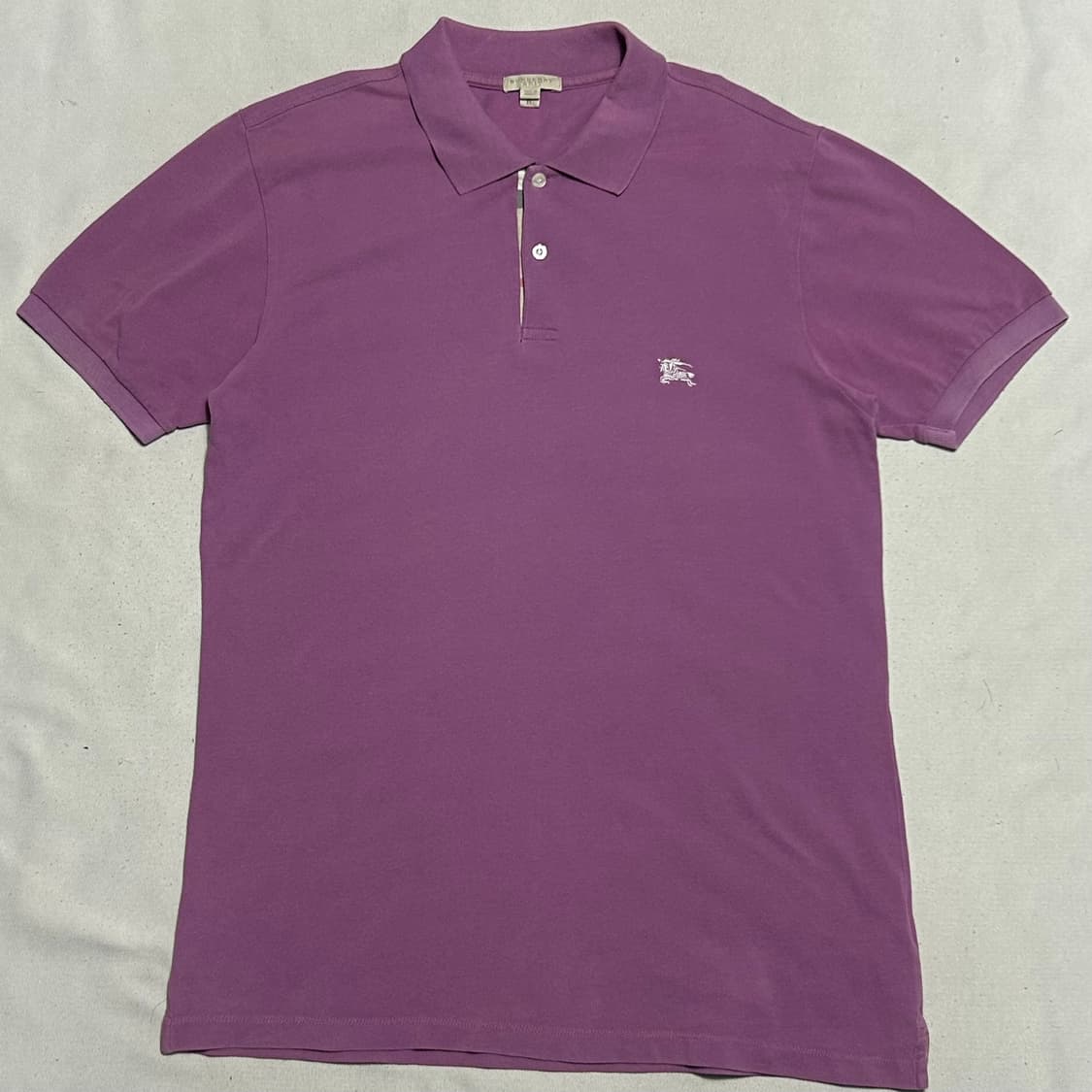 🫶🏻 버버리 Purple 카라 반팔티  🫶🏻 상품이미지1