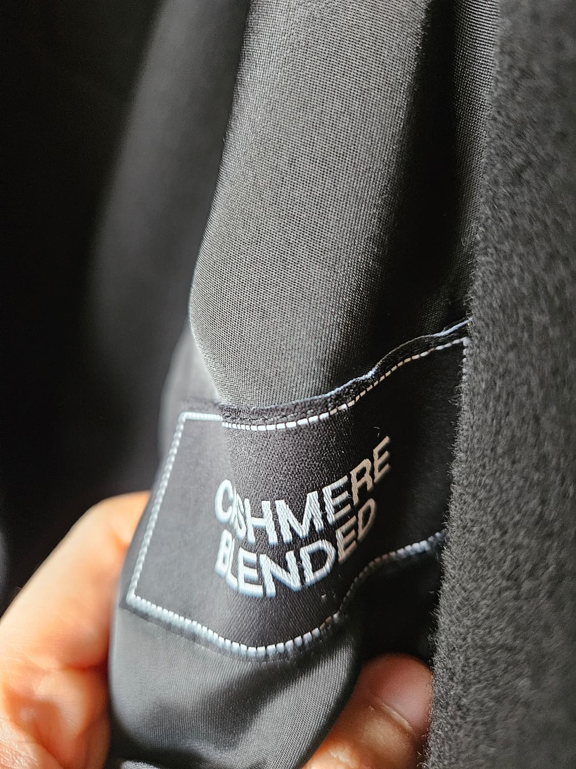 [95] 시스템옴므 캐시미어 블랜디드 코트 팝니다 상품이미지3