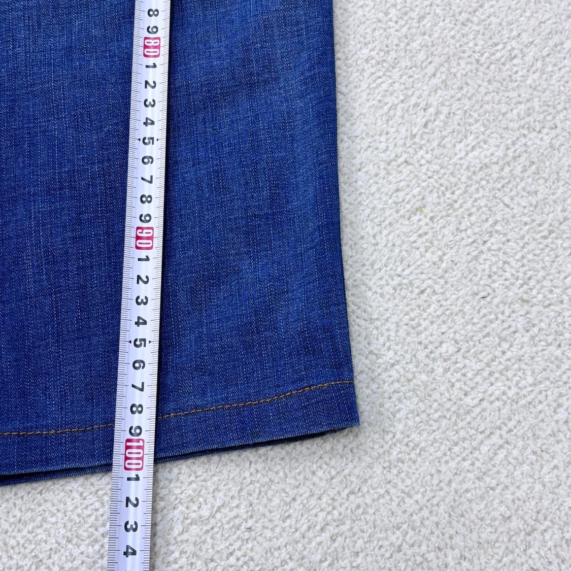 36 빈티지 블루 데님 팬츠 0310E 상품이미지6