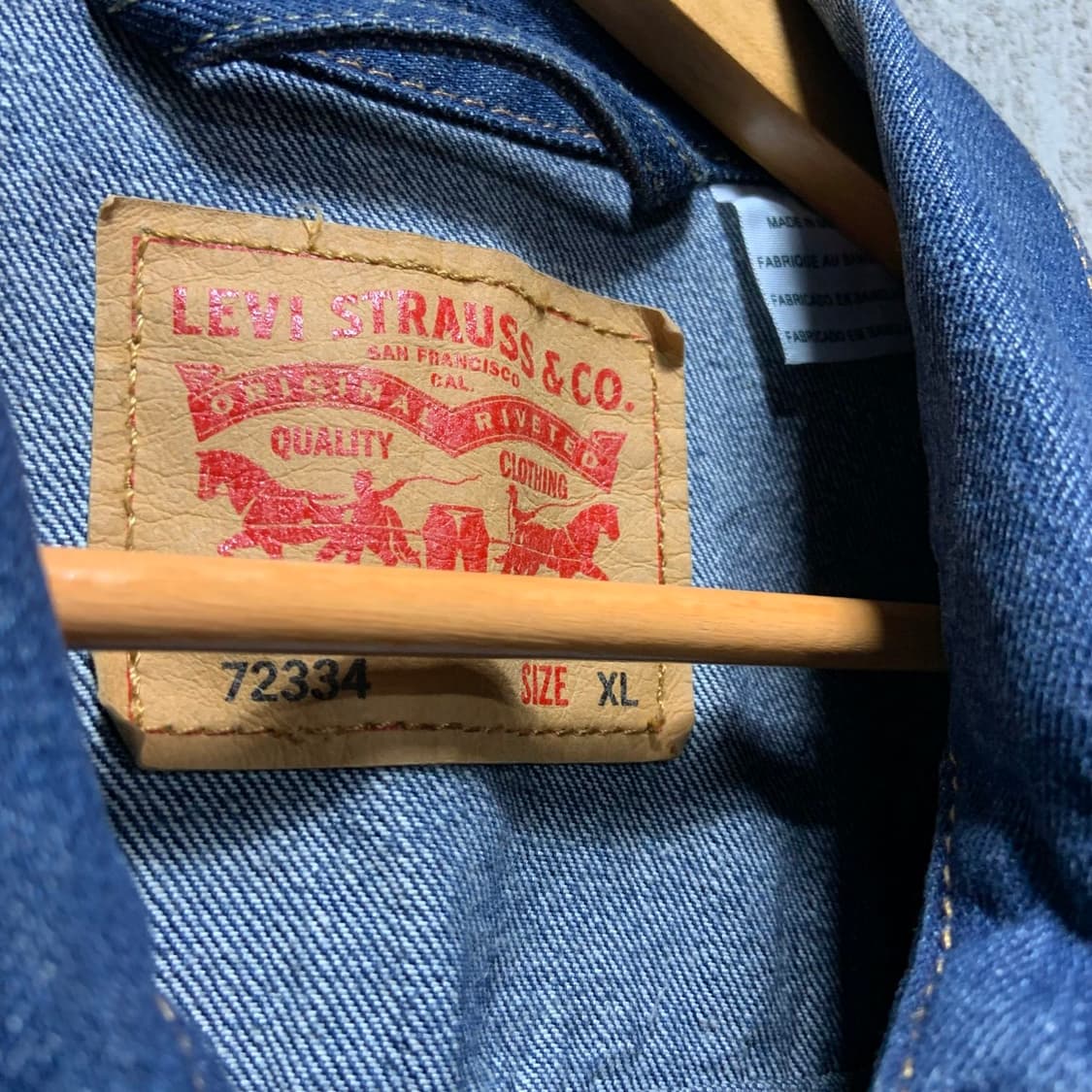 리바이스 데님 트러커 자켓 XL 청자켓 상품이미지2