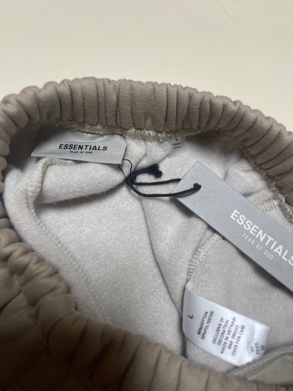 에센셜 트레이닝 기모 바지 L(새상품) 상품이미지4