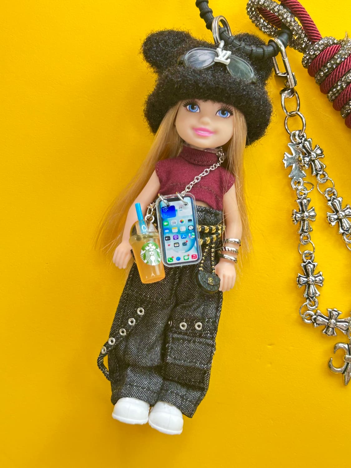 (29)바비키링 정품USA 마텔사 바비인형 커스텀키링 상품이미지2