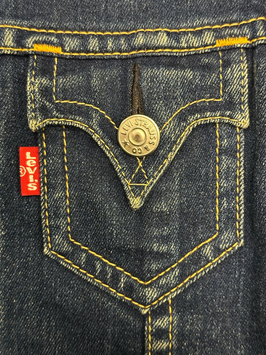 리바이스 TYPE 1 데님 청자켓 XS 상품이미지2