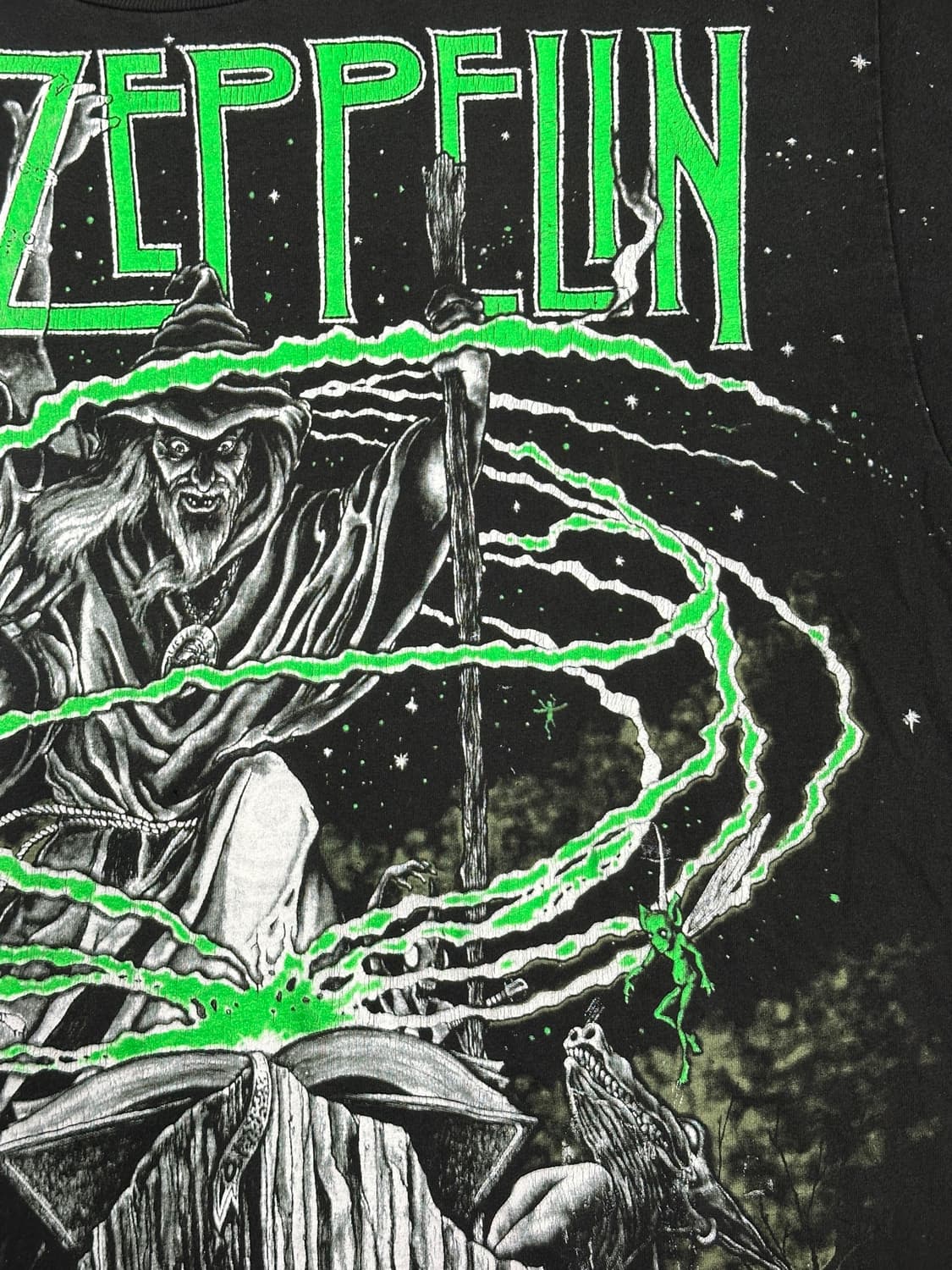 1992' Led Zeppelin AOP 티셔츠 XL 상품이미지6