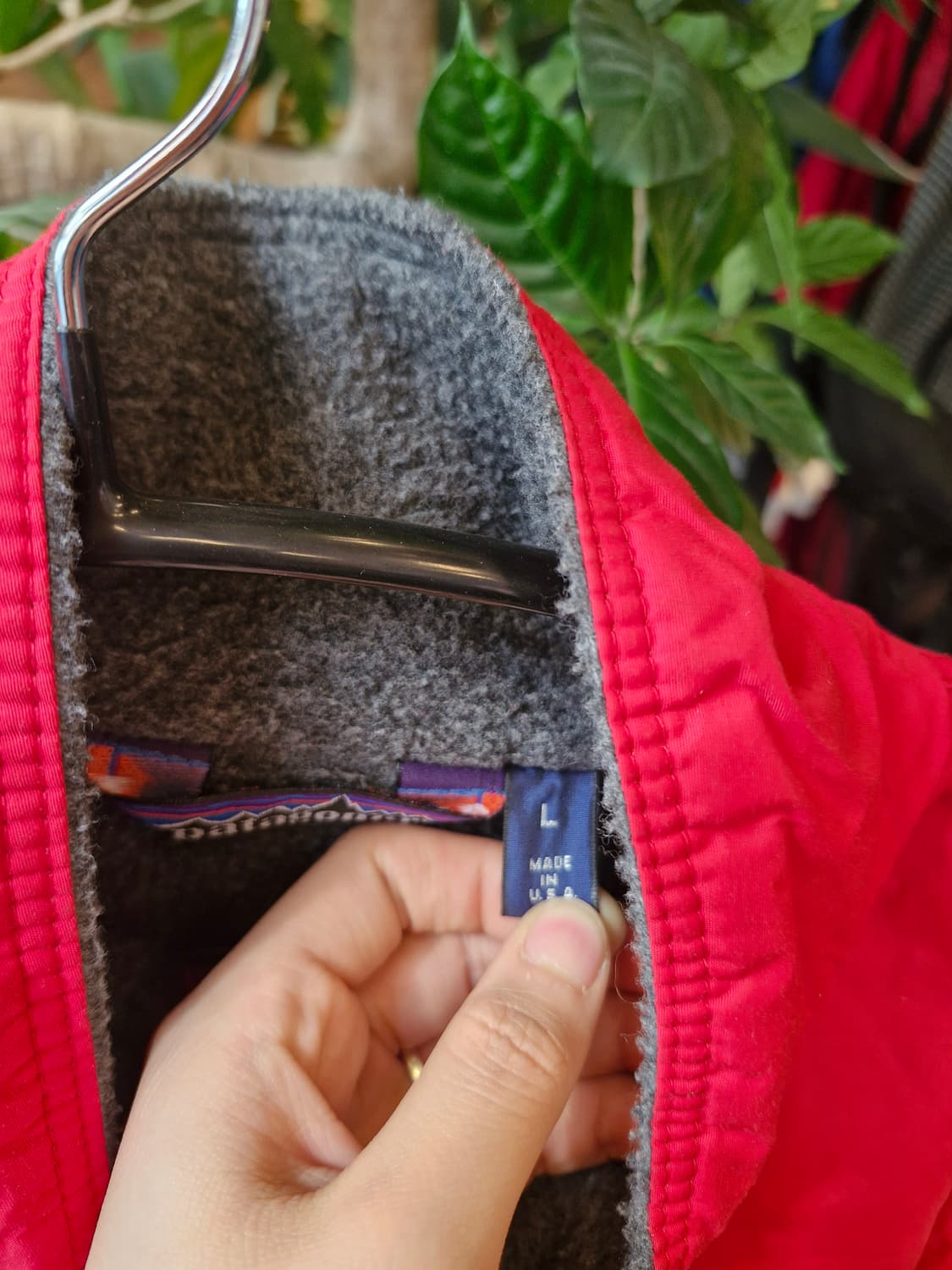 Z-467 파타고니아 쉘드 신칠라 봄버 웜업 자켓 상품이미지6