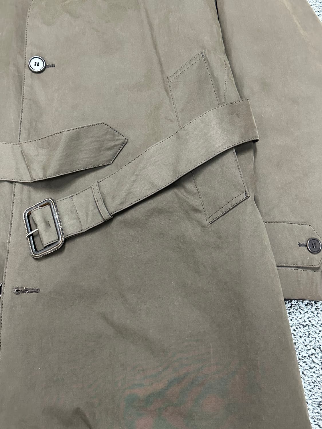 아스페시 브라운 코트 자켓 상품이미지7